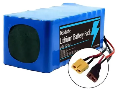 Produktbild von Batteriepack, 100000mAh Kapazität, 36V Kompatibilität, XT60-T
