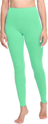 Image de Ladeheid Femmes Leggings longs en coton LA40-133 (Menthe, L)