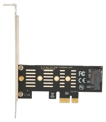 Obrázek produktu pro Adaptér M.2 PCIe X1 s připojením přes PCIe X1, X4, X8 a X16 – rozšiřující karta M.2 pro SSD s rozhraním PCIe 4.0 a 3.0