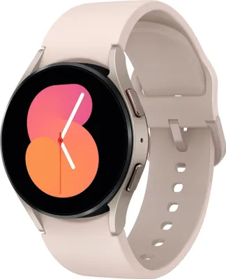 Produktbild von Samsung Galaxy Watch5 3,05 cm (1.2 Zoll) Super AMOLED 40 mm Rosa-Goldfarben GPS