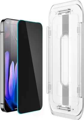 Obrázek produktu pro Spigen GLAS.tR EZ Fit, Google, Pixel 9/Pixel 9 Pro, Černá, 2 kusů