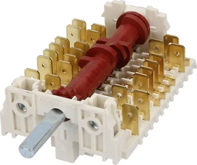 Produktbild von Amica 8061791 Dreefs 11HE242 Backofenschalter Herdschalter Backofentemperaturwahlschalter Wahlschalter Funktionsschalter Drehwahlschalter Vorwahlschalter Backofen Herd