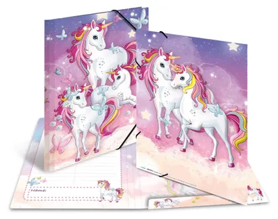 Zdjęcie produktu dla HERMA Sammelmappe A3 Karton Einhorn