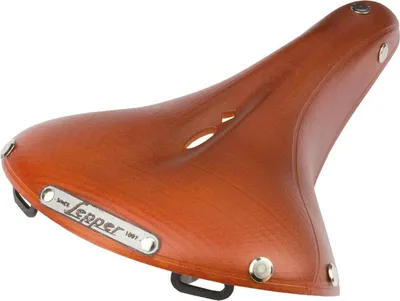 Produktbild von Lepper Unisex Fahrradsattel Tourer Authentic Line, honig