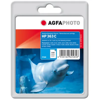 Produktbild von AgfaPhoto APHP363CD, Foto zyan, Tinte auf Farbstoffbasis, 1 Stück(e)