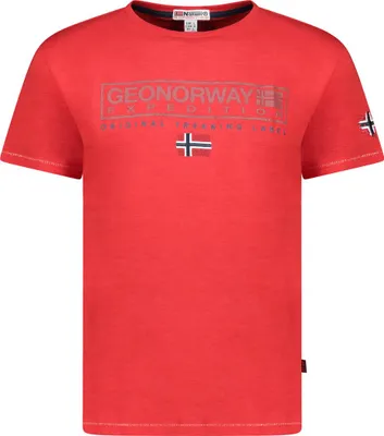 Zdjęcie produktu dla Geographical Norway Jasic Shirt Red - Rozmiar S