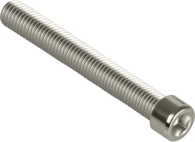 Produktbild von Zylinderkopfschrauben, Zylinderschrauben mit Innensechskant, Größen M5 / M6 / M8, DIN 912, vernickelt (100, vernickelt, M8 x 60mm)