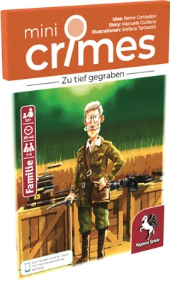 Productafbeelding van Pegasus MiniCrimes, Kaartspel, Geschikt voor het hele gezin, Vanaf 10 jaar, 20 minuten, 40 minuten, Familie spel