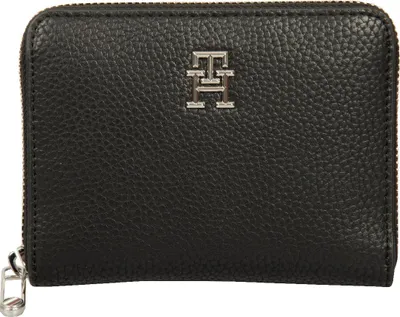 Produktbild von TOMMY HILFIGER kleine Damenbrieftasche mit Logo Artikel AW0AW15276 cm 13x10x2 (ungefähr), UNICA - ONE SIZE, Poliuretano 100%