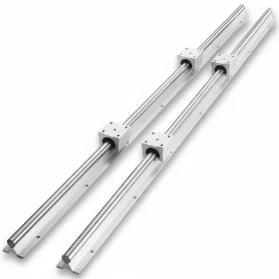 Imagen del producto de InAndOutdoorMatch - Juego de rieles guía lineales - 800 mm