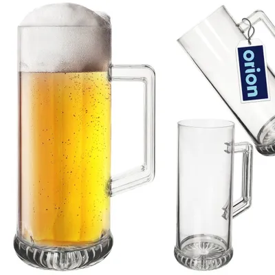 Immagine prodotto di Orion bicchiere da birra Boccale da birra Bicchiere per birra in plastica infrangibile 600 ml
