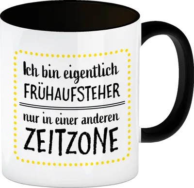 Produktbild von Ich bin eigentlich Frühaufsteher, nur in einer anderen Zeitzone