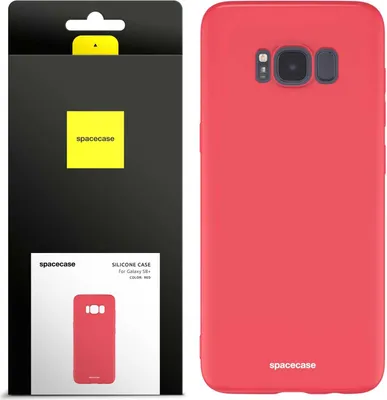 Image de Coque en silicone SPACECASE Coque en silicone pour Galaxy S8+ Rouge