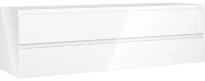 Obrázek produktu pro Mexen Orio koupelnová skříňka pod umyvadlo 160 cm, 2 zásuvky, bílý lesk - 91A10-16047-2-BFF00