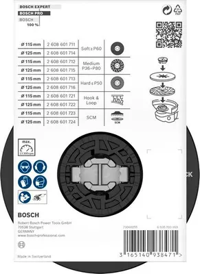 Produktbild von PRO Stützteller X-Lock, weich, 115 mm