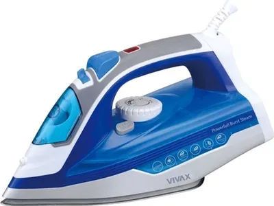 Obrázok produktu pre Vivax IR-2200SS, Naparovacia žehlička, Žehliaca plocha z nehrdzavejúcej ocele, Modrá, 0,32 L, 2200 W