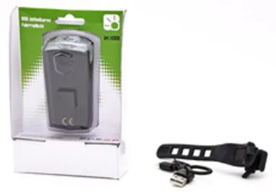 Obrázok produktu pre Nabíjacie svetlo USB na bicykel, s nabíjacím káblom a držiakom