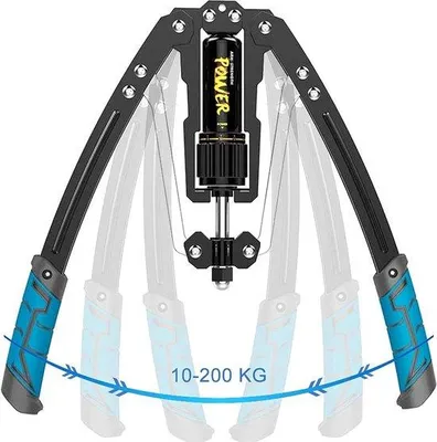 Produktbild von Famanu Fitnessmaschine für Armkraft - Hydraulischer Krafttrainer für Zuhause