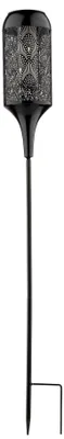 Produktbild von Solar Gartenstecker LED Flamme Flammeneffekt Gartenleuchte Deko