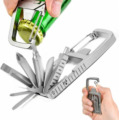Imagen del producto de Abrebotellas plegable, compacto, práctico, ideal para llevar ContiGo!