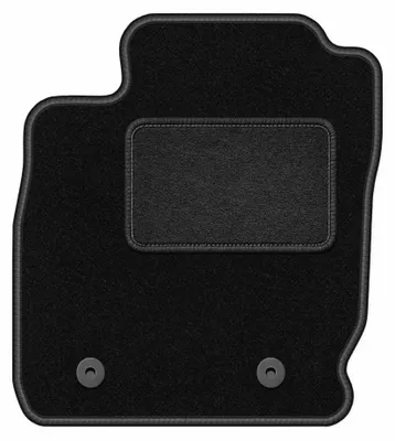 Immagine prodotto di Tappetino guidatore in moquette per Ford EcoSport MK2 2012-2017 (crossover) – 1 pezzo, nero, su misura – Wielganizator LUX