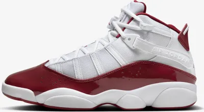 Zdjęcie produktu dla Nike Jordan 6 Rings "White Team Red", Biały/Czerwony, Rozmiar: 50,5