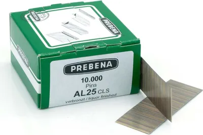 Produktbild von Prebena AL25CLS Pins (Stifte ohne Kopf) verbronzt
