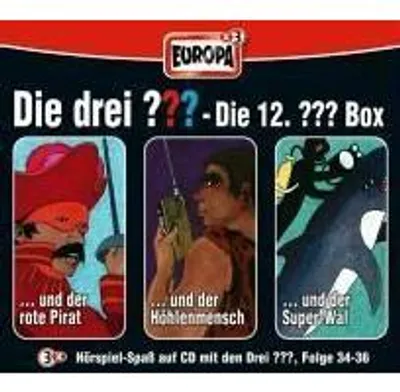 Produktbild von Die drei ??? Box 12. Folgen 34-36 (drei Fragezeichen) 3 CDs