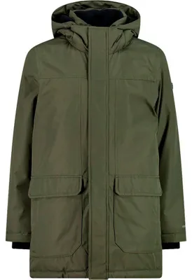 Image de Veste longue pour enfant, modèle FIX, couleur olive (E943), taille 140
