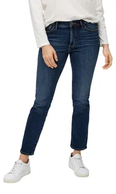 Productafbeelding van s.Oliver damesbroek, model 2140856, kleur blauw, maat 32W / 30L