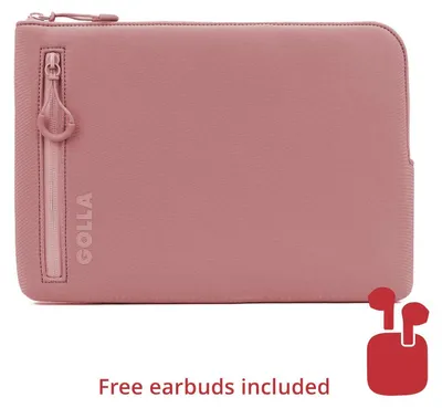 Produktbild von Laptop-Sleeve 14 Zoll, Dirty Pink Special Offer: inkl. Bluetooth-Kopfhörer (Farbe zufällig) – nur, solange der Vorrat reicht!