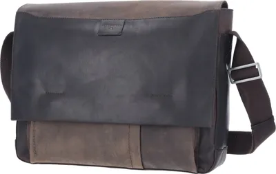 Produktbild von Strellson Leder Messenger Brick Lane Jeremy darkbrown