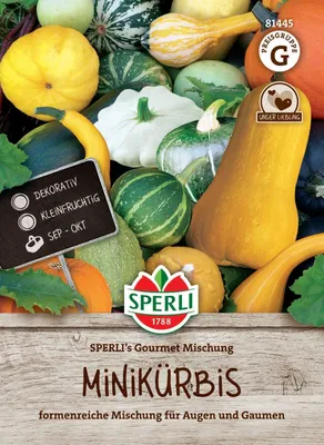 Produktbild von SPERLI Kürbissamen Gourmet 10 Pflanzen