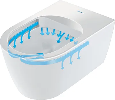 Obrázok produktu pre Duravit Wand-WC ME by Starck Compact 480 mm Tiefspüler, rimless, Durafix, weiss