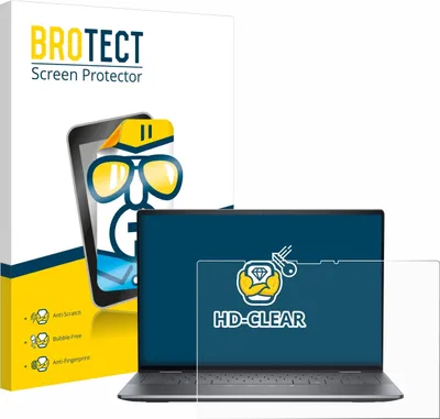 Produktbild von Für Dell Latitude 9450 2-in-1 Schutzfolie BROTECT Displayschutz Display Schutz Folie Klar Transparent
