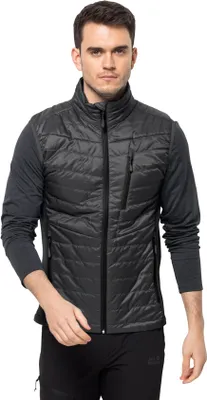 Produktbild von Jack Wolfskin Jack Wolfskin Herren Routeburn Pro Ins Vest M Vest schwarz 698-00-07083