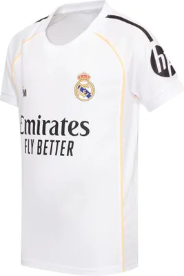 Image de Maillot Domicile Real Madrid 25/26 pour enfants - Taille 164 / 14 ans - Saison 2025/2026 - Maillot de football Real Madrid kids - Produit officiel fan