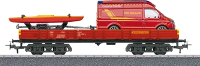 Produktbild von Märklin H0 00740-02 Märklin Start up - Niederbordwagen Feuerwehr aus Display 00740