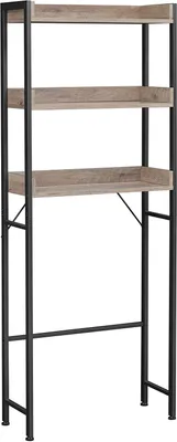 Produktbild von VASAGLE Badregal Toilettenregal, Badezimmerregal, 3 offenen Ablagen