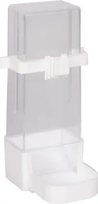 Produktbild von Vogelnapf Ersatznapf weiß für Kanarien- und Sittichkäfige 5,5x8x15 cm
