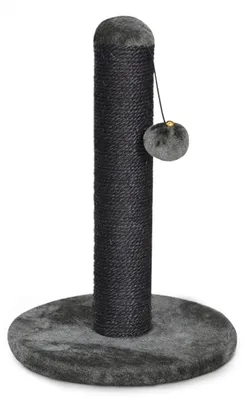 Produktbild von Kratzbaum Billy, schwarz, 29 x 29 x 40 cm, 75 mm Stammdurchmesser, mit Spielball