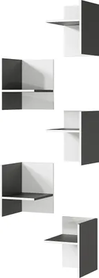 Set 4285-569, 5 Stück, 27x37x35 cm, für Archivregal 4261