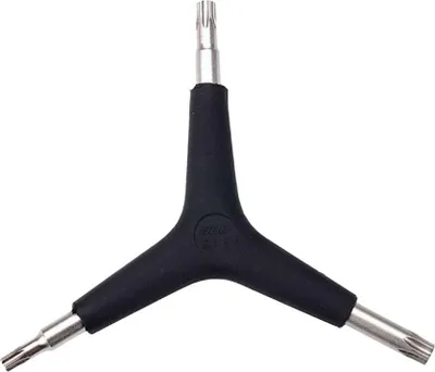 Produktbild von BBB Cycling TorxStar, Werkzeug für Fahrräder, Fahrradtorxschlüssel, Aluminium, Schwarz, 118 mm, 105 mm, 12 mm