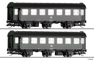 Produktbild von Tillig Reisezugwagenset, DB, Ep.IV 01061