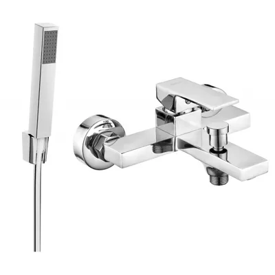 Obrázek produktu pro Mexen Uno R77 vanová baterie se sprchovou sadou, Chromovaná - 7143R77-00