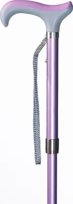Produktbild von Gastrock Verstellbarer Gehstock – Bordeauxrot – Soft Derby Griff – 5 Stufen verstellbar – Länge 84 bis 94 cm – Aluminium – 260 Gramm