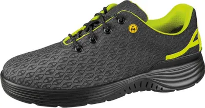 Produktbild von Halbschuh schwarz/neongelb - 48