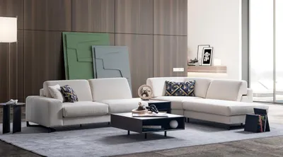 Produktbild von Wohnzimmer L-Form Ecksofa Polstercouch Couch Stoff Sofa Modern Sofa