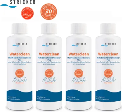 Immagine prodotto di Balsamo per letti ad acqua - balsamo multizona ad alto dosaggio 4x 250ml