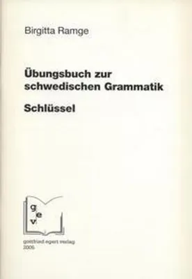 Obrázok produktu pre Schlüssel zum Übungsbuch zur schwedischen Grammatik